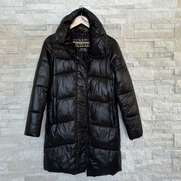 Dynamite | Mid length puffer jacket - Picture 1 of 4